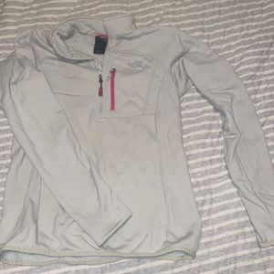 North Face White Pullover